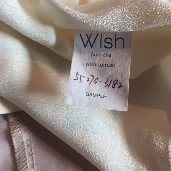 Wish pink patterned exposed zipper sheath dress, small - Picture 8 of 8